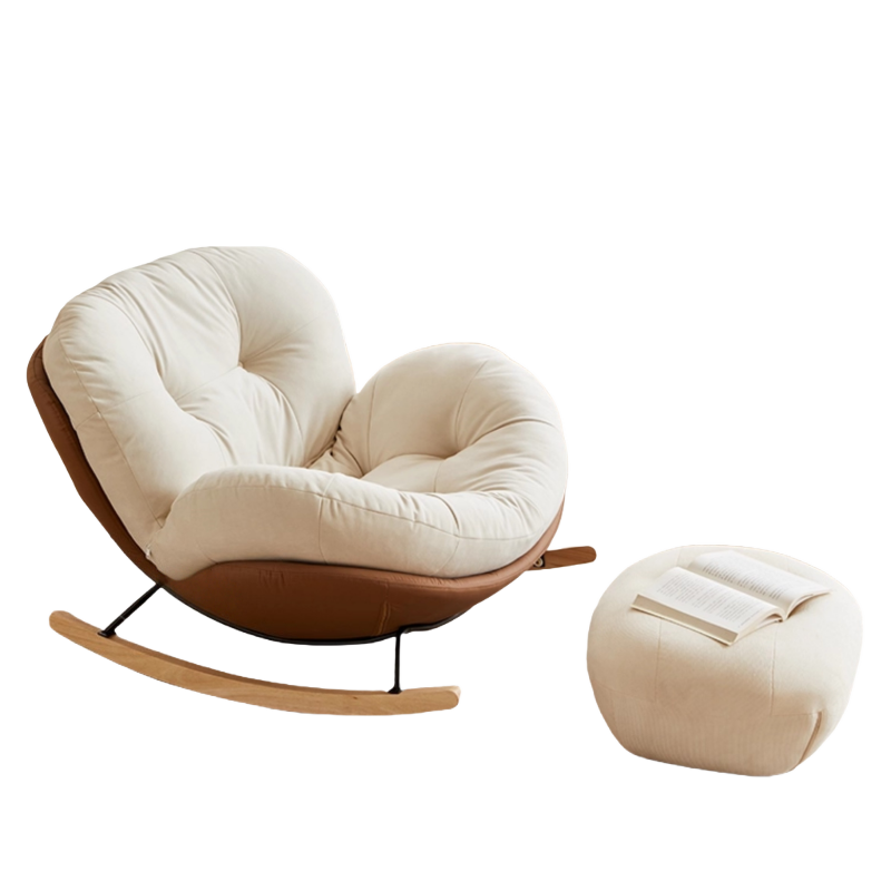 铭思达懒人沙发带脚踏套高清大图