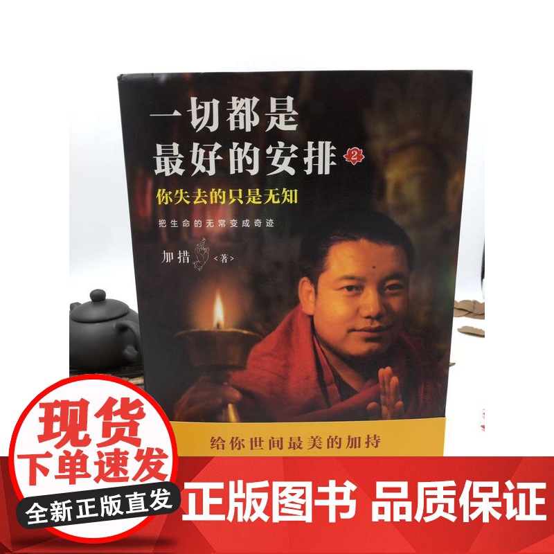 正版 一切都是最好的安排2 把生命的无常变成奇迹 加措活佛 索甲仁波切 国际文化出版公司高清大图