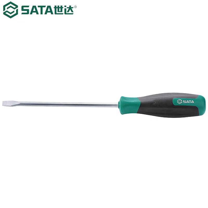 SATA/世达 T系列 一字型螺丝批 63402 3×75mm 1把高清大图