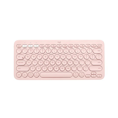 罗技(Logitech)K380无线蓝牙键盘多功能便携智能蓝牙安卓苹果电脑手机 多设备蓝牙键盘 茱萸粉
