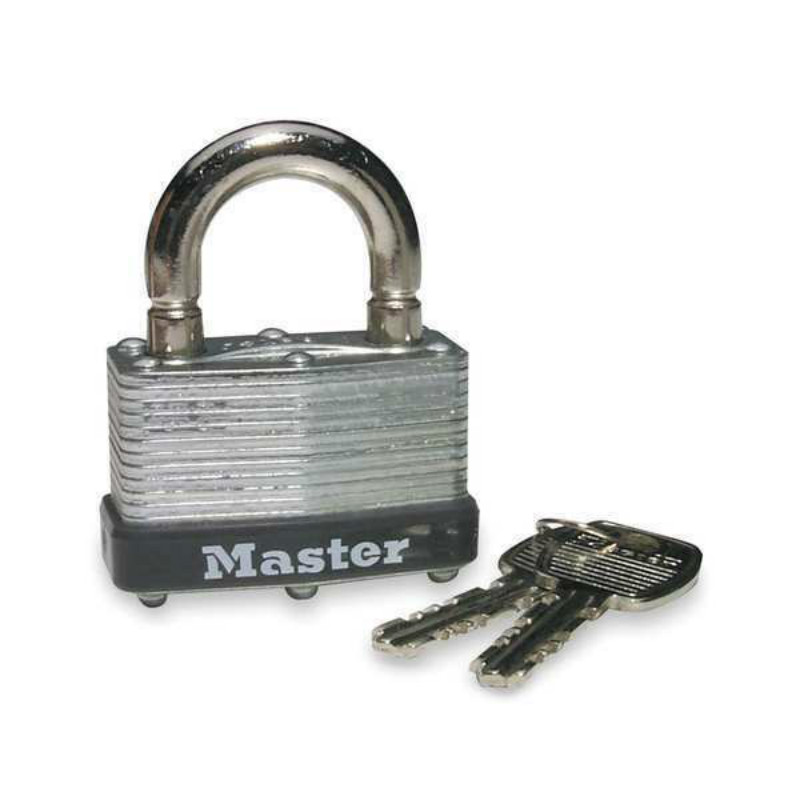 MASTER LOCK 105MCND玛斯特锁 29mm宽,5mm锁钩,12mm锁钩净高,无弹千层锁