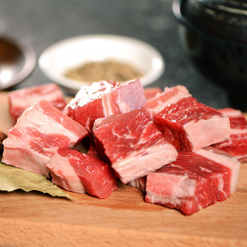 伊赛(yisai)澳洲精品牛腩块*1袋装 800g 速冻牛肉高清大图