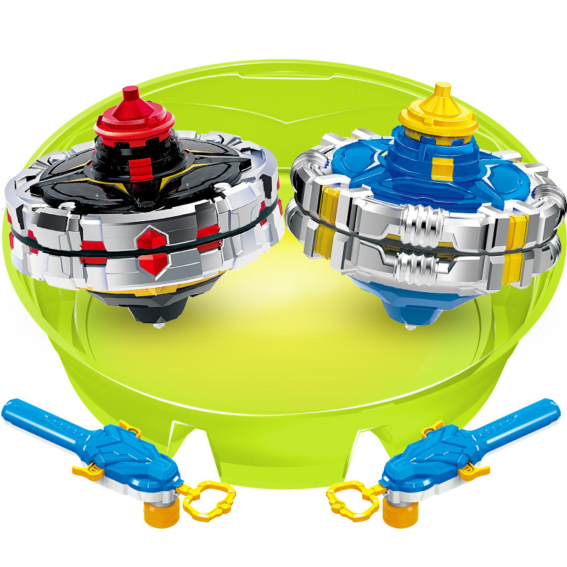 奥迪双钻新款飓风战魂5战神之翼合体加速版发光陀螺玩具拉线魔幻3合体