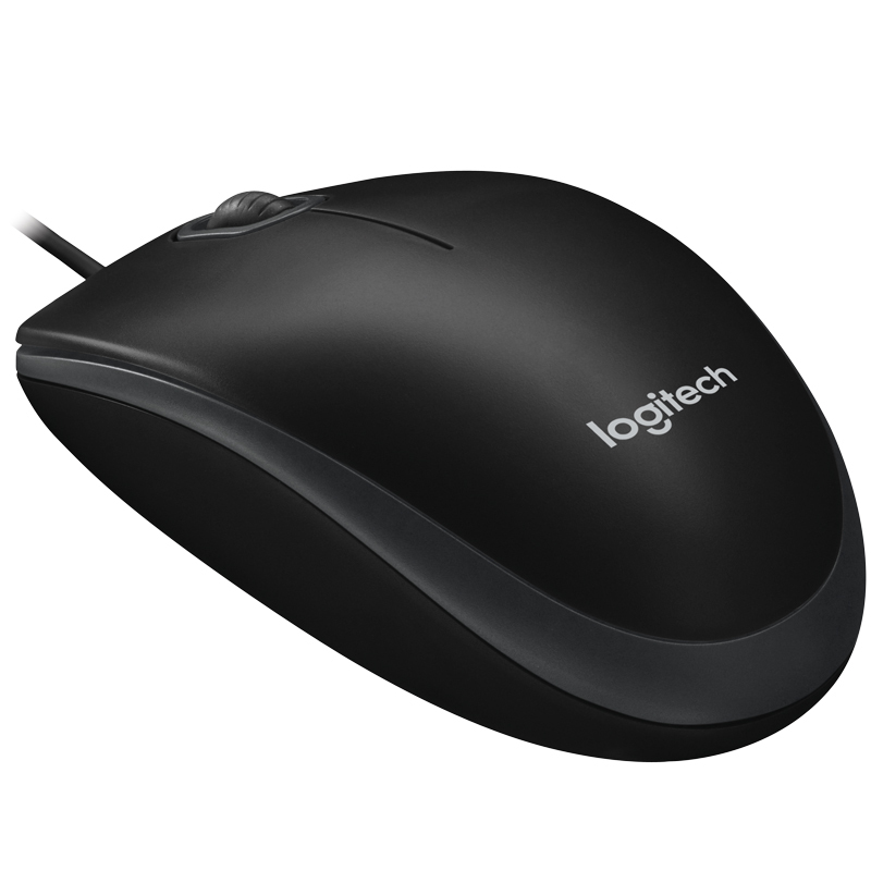 罗技(Logitech)B100企业版 鼠标 有线鼠标