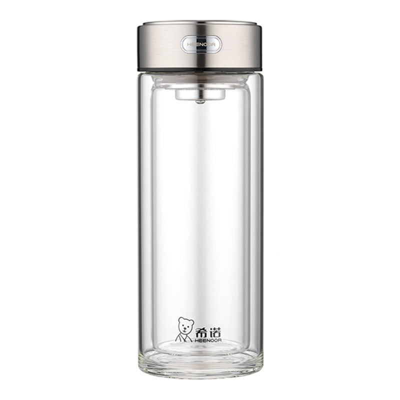 希诺 双层玻璃杯340mL XN-L616/个高清大图