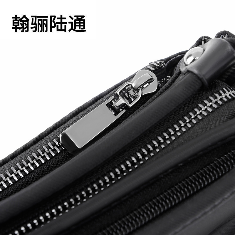 翰骊陆通 商务挎包 防水牛津布单肩包 LT08A 个高清大图