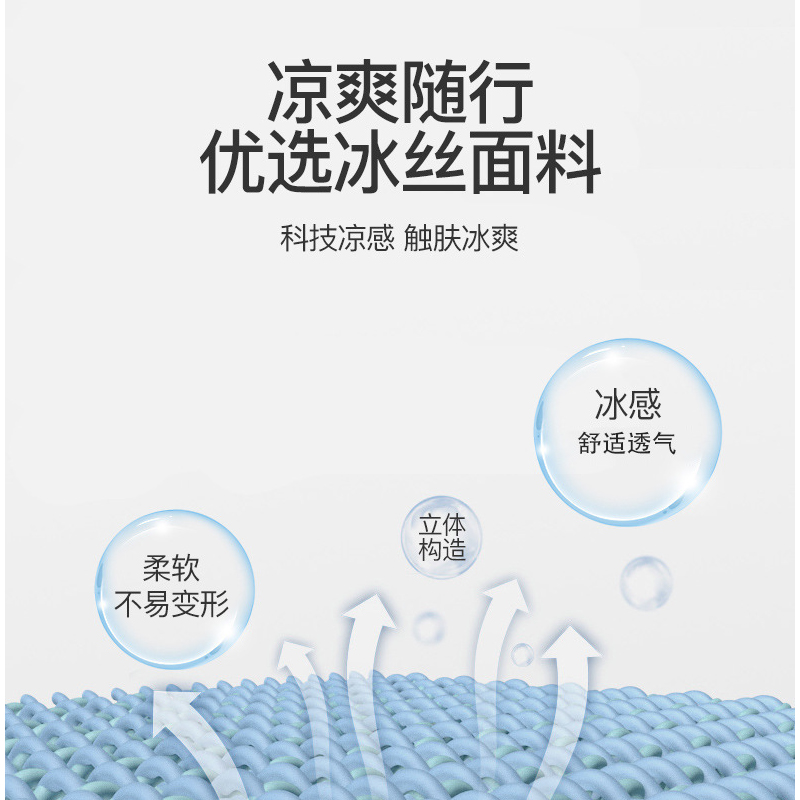 东纺拾光 DF2019 女款冰丝防晒加长护颈口罩暗夜黑 1只/包高清大图