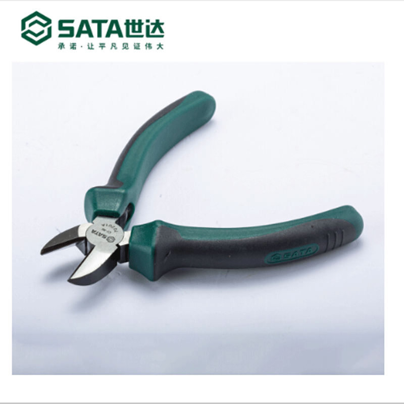 世达(SATA) 斜嘴钳6英寸迷你电工钳工具斜口钳子偏口钳 70202A