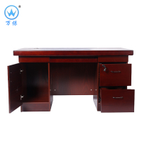 <万保>油漆办公桌 办公家具 油漆电脑桌 员工办公台 单人位职工桌 油漆漆面