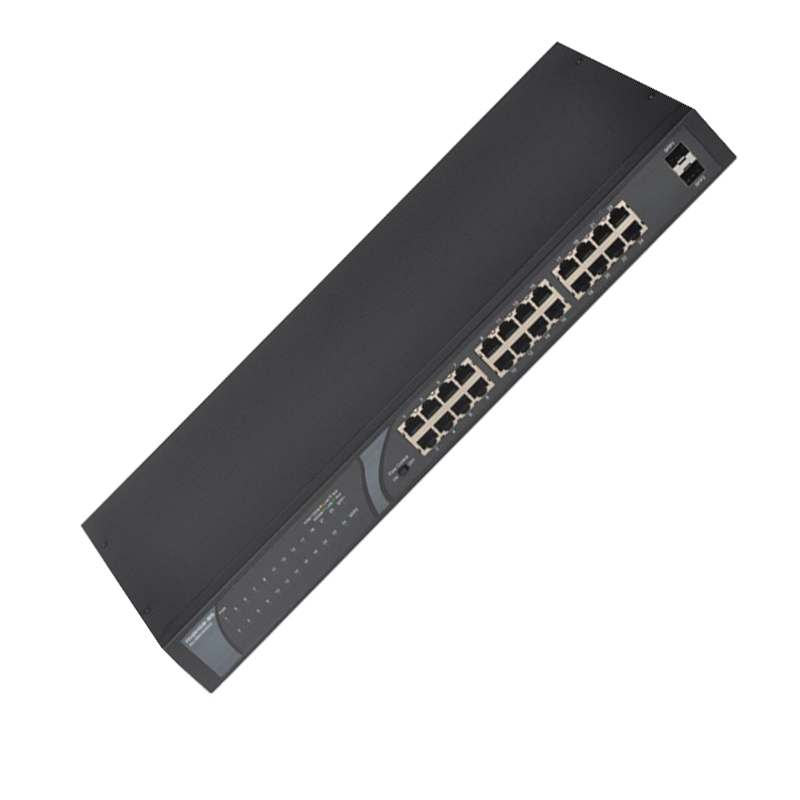 睿易 锐捷 RG-NBS1826GC 24口千兆非网管企业级安防监控交换机
