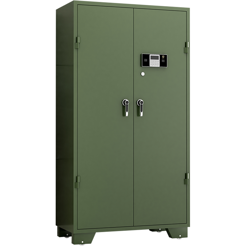 臻远ZY-QXG-06 管制器械存放柜加厚密码锁铁皮柜绿色 1000*500*1800高清大图