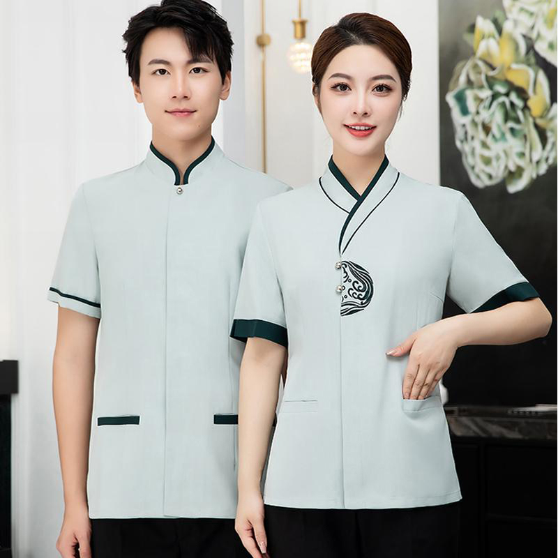 天鸣TMLY5851 保洁服 长短袖可选 源头工厂 可定制 L-5XL 件高清大图