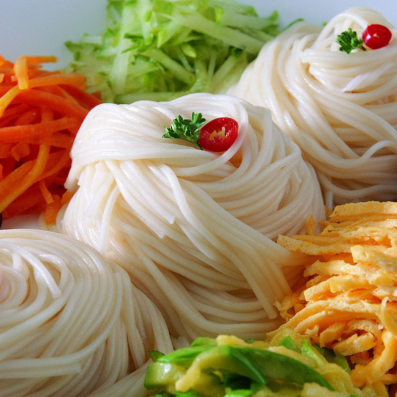 过桥米线 蒙自建水干米线 粗细米线米粉 粗500g*3把