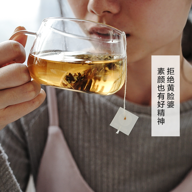 北鼎(Buydeem)红豆薏米茶 茶叶 茶包 袋泡茶 养生茶 养生汤 红豆薏米茶清甜好滋味 盒装 2-3人份