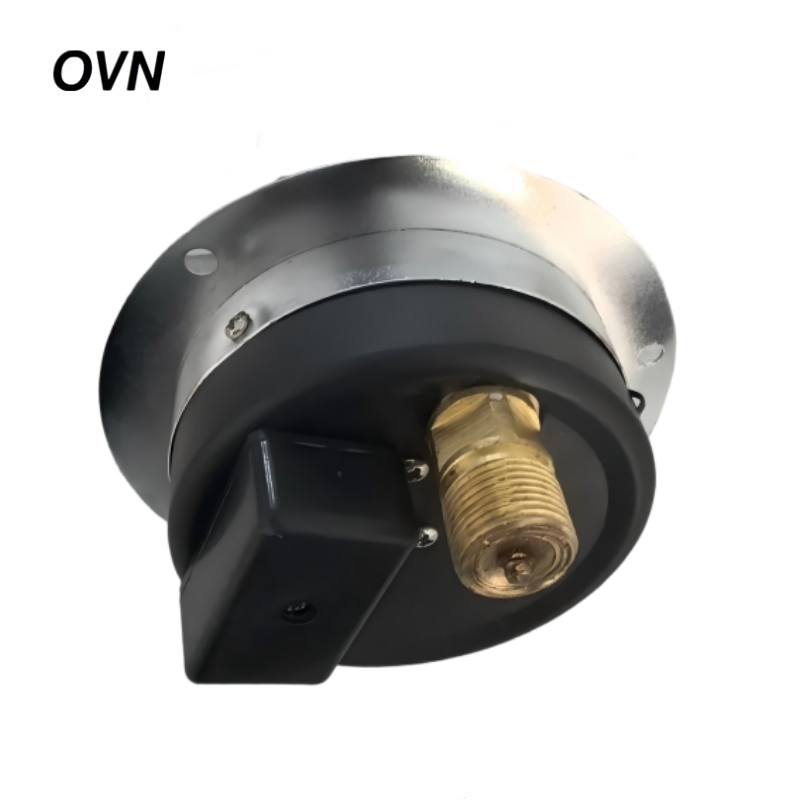 OVN 电接点压力表 YX-100轴向带边 块高清大图