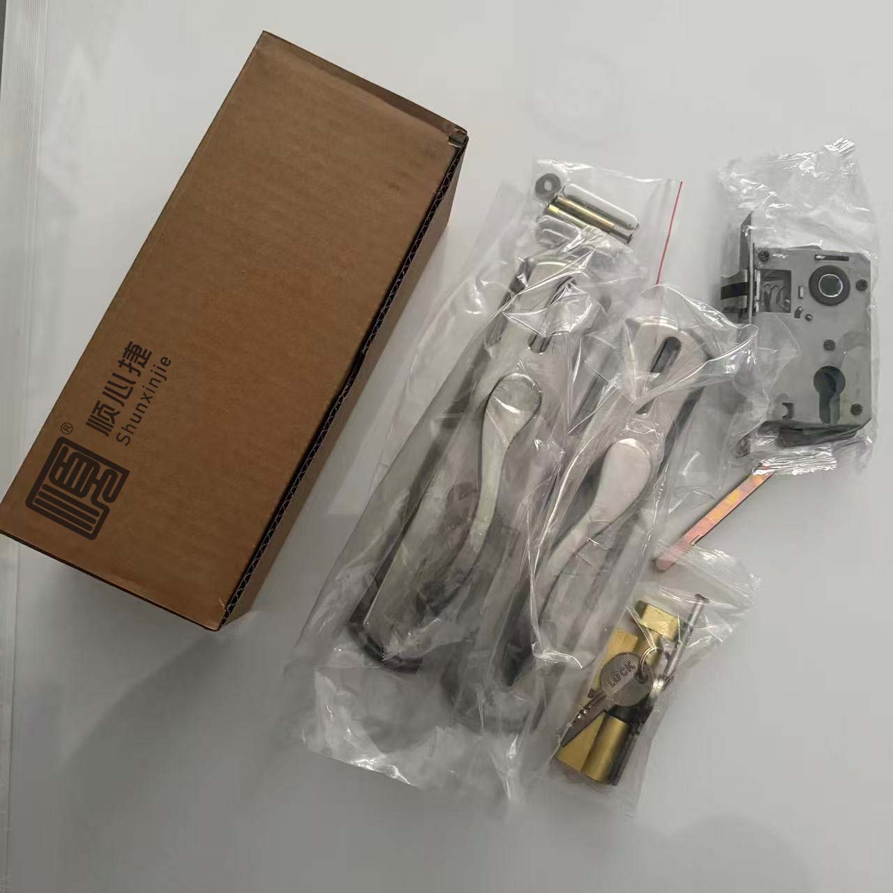 顺心捷 执手门锁 S-230 套高清大图