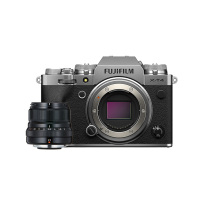 富士(FUJIFILM) X-T4(23mmF2)银色 单镜头套装 数码微单相机