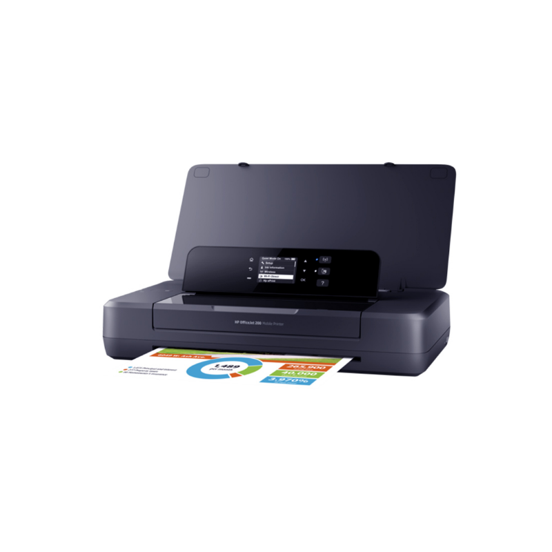 惠普(HP)Officejet 200移动便携式打印机(无线wifi)
