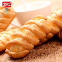 盼盼凤梨味小卷包300g 休闲办公室零食品 点心糕点早餐软面包