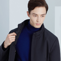 雅鹿羽绒服男短款冬季2019新款男士商务休闲保暖修身上衣潮y