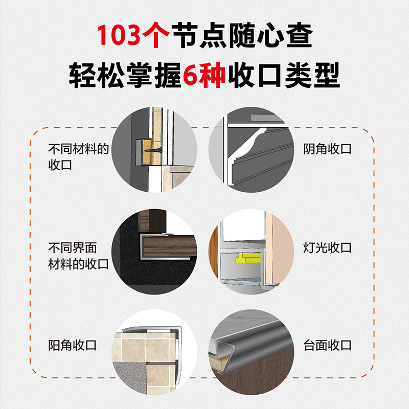 [正版]室内设计节点做法 收口工艺 装饰空间细部 以细节展示大美 室内设计书籍 化学工业出版社高清大图