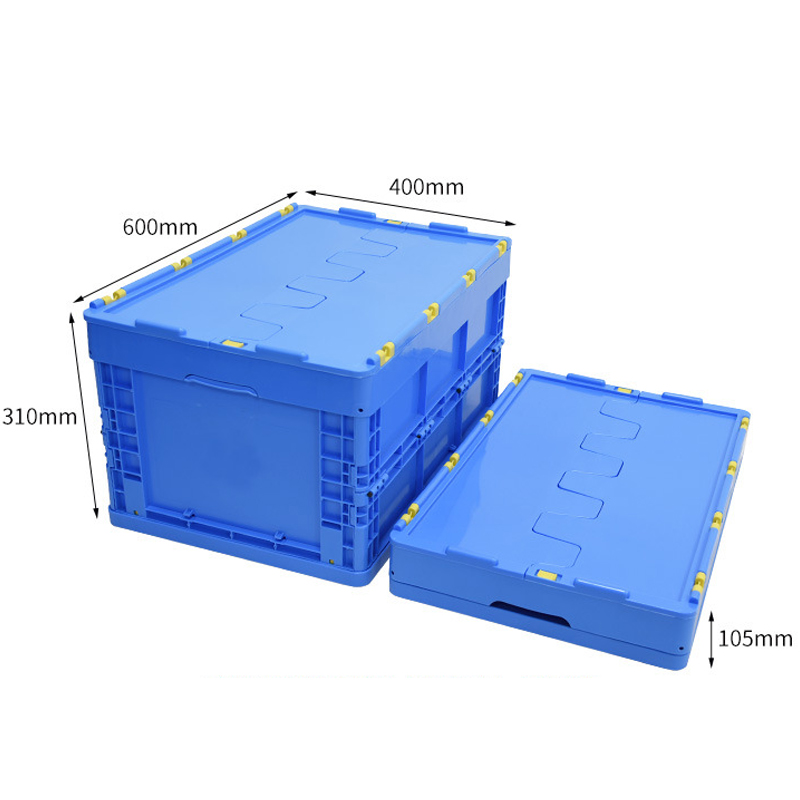 怡卓欧折叠塑料箱高清大图