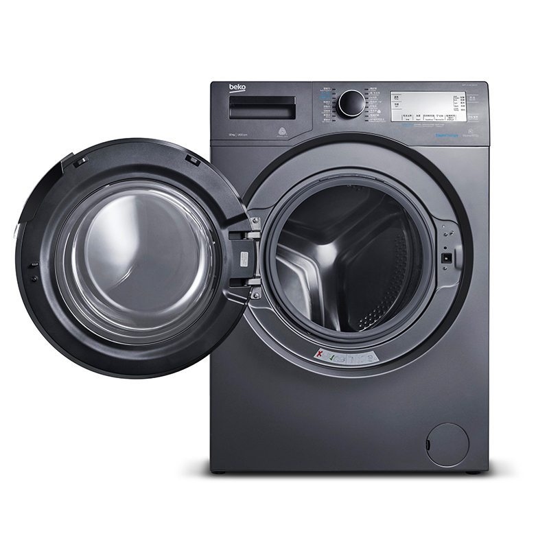 倍科(beko)WMP 101441 DWSTM 10公斤变频滚筒洗衣机 全自动洗衣机 欧洲原装进口 (曼哈顿灰色)