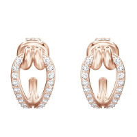 SWAROVSKI LIFELONG镀玫瑰金色小码耳环