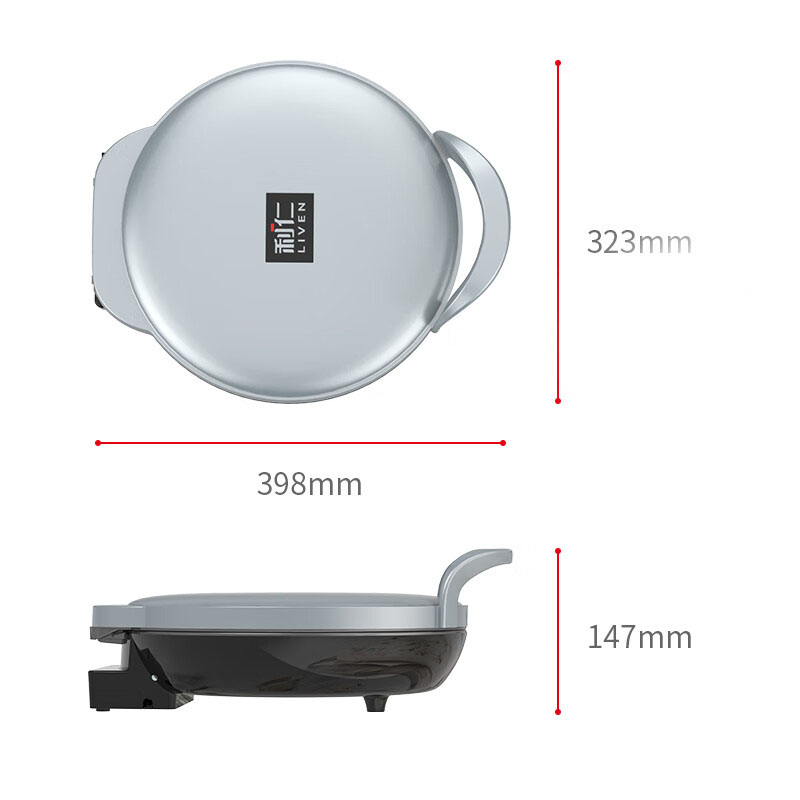 利仁(Liven)电饼铛LPBC-3478高清大图