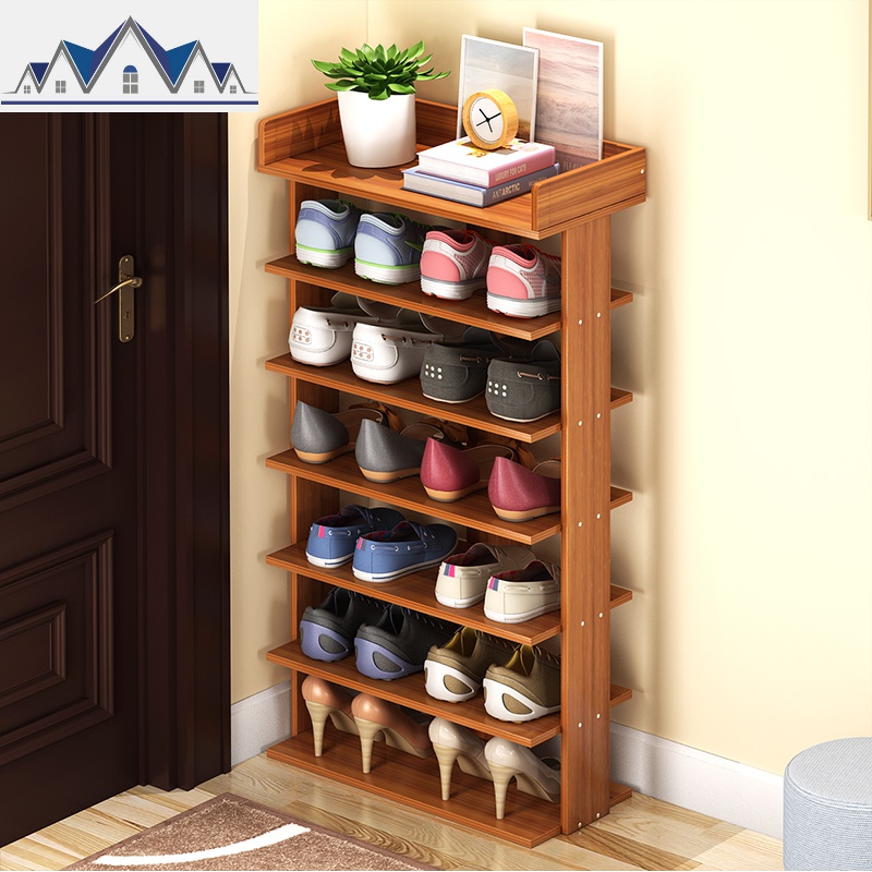 换鞋凳家用口收纳凳进鞋柜创意多层小窄鞋架子组装防尘省空间 三维工匠高清大图