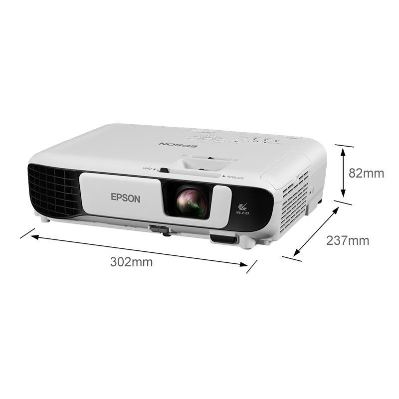 爱普生(EPSON)CB-W42 投影仪 投影机办公(高清宽屏 3600流明 支持左右梯形校正 )