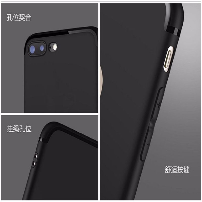 磨砂全包6手机壳6/7/7plus8/x薄6sp软壳防尘硅胶保护套