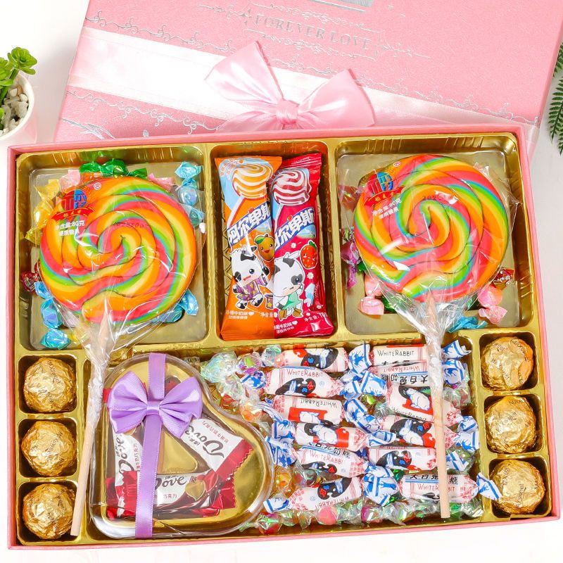 520德芙糖果礼盒教师节送给老师的礼物糖果礼盒少女心糖果大礼包高