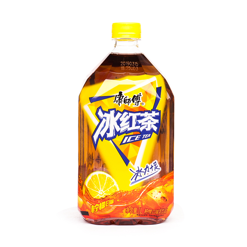 康师傅大瓶冰红茶1l12瓶整箱柠檬味冰红茶茶饮料参数