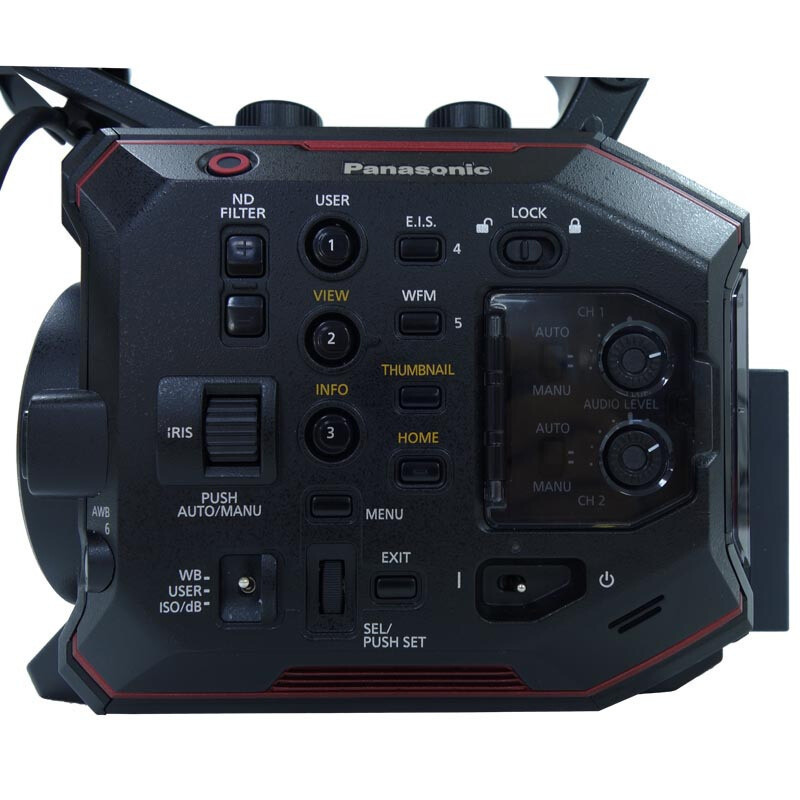 松下(Panasonic)AU-EVA1MC 5.7K super35 高清摄像机数码摄像机 EF卡口800W像素 3.5英寸显示屏