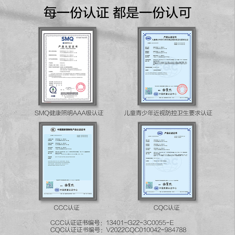 欧普照明AAA级蜂窝面罩LED台灯护眼灯学习学生书桌爱眼寝室宿舍节能阅读台灯米格