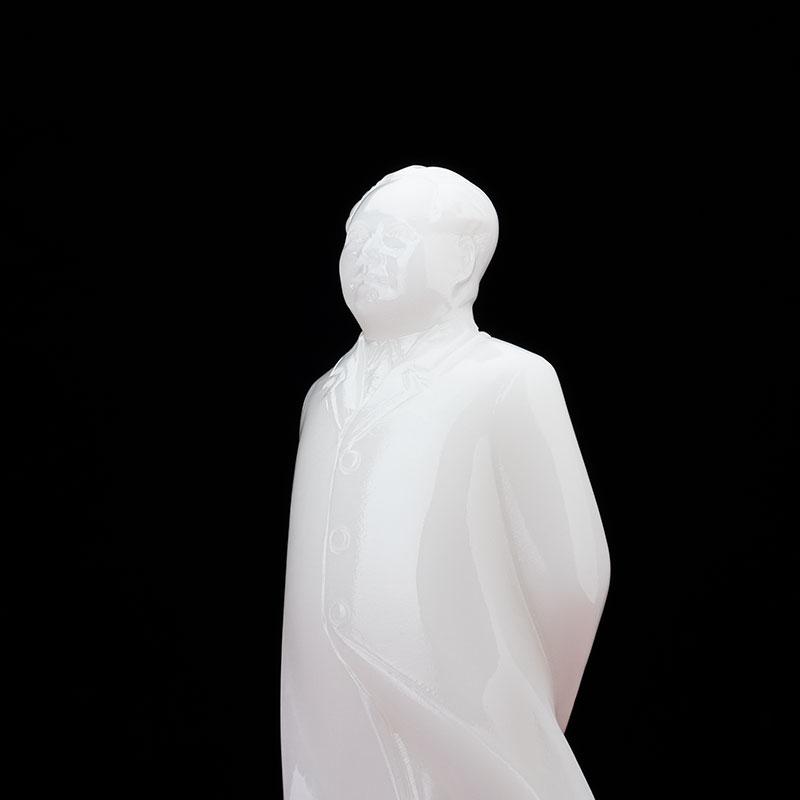 家柏饰(CORATED)玉石像伟人全身像礼品办公家居装饰摆件高清大图