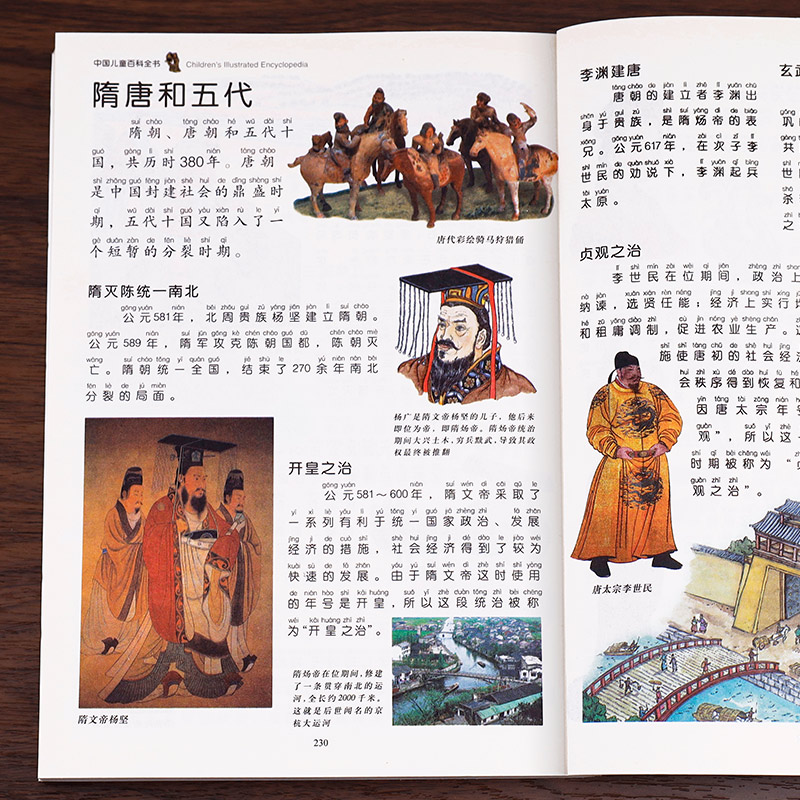 格林童话+一千零一夜+安徒生童话+伊索寓言 [正版]中国儿童百科全书注音彩图版一二三年级小学生老师 绘本读物儿童故事书6高清大图