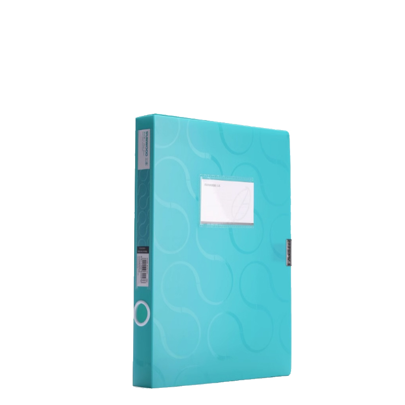 三木天空蓝A4 35mm文件盒 单个装高清大图