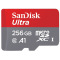 闪迪(SanDisk)A1 至尊高速移动MicroSDHC UHS-I TF卡 256G卡+卡套+读卡器+卡盒