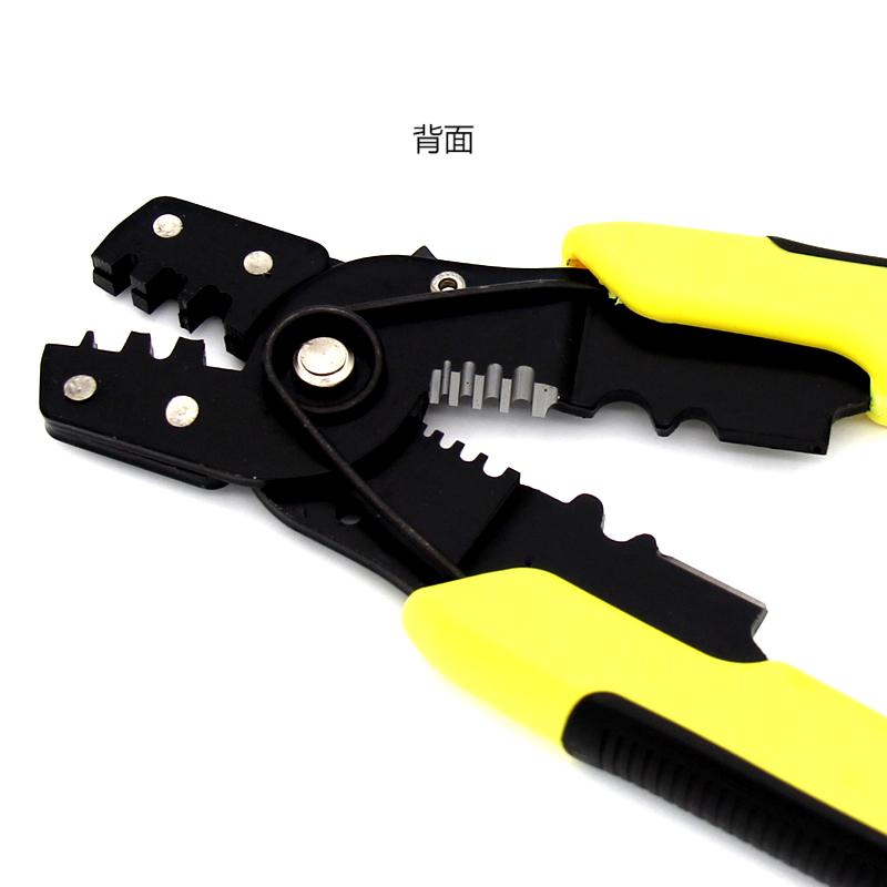 欧克(Ouke)压线钳 剥线钳 断线钳三用钳子8英寸OK-9414\把高清大图