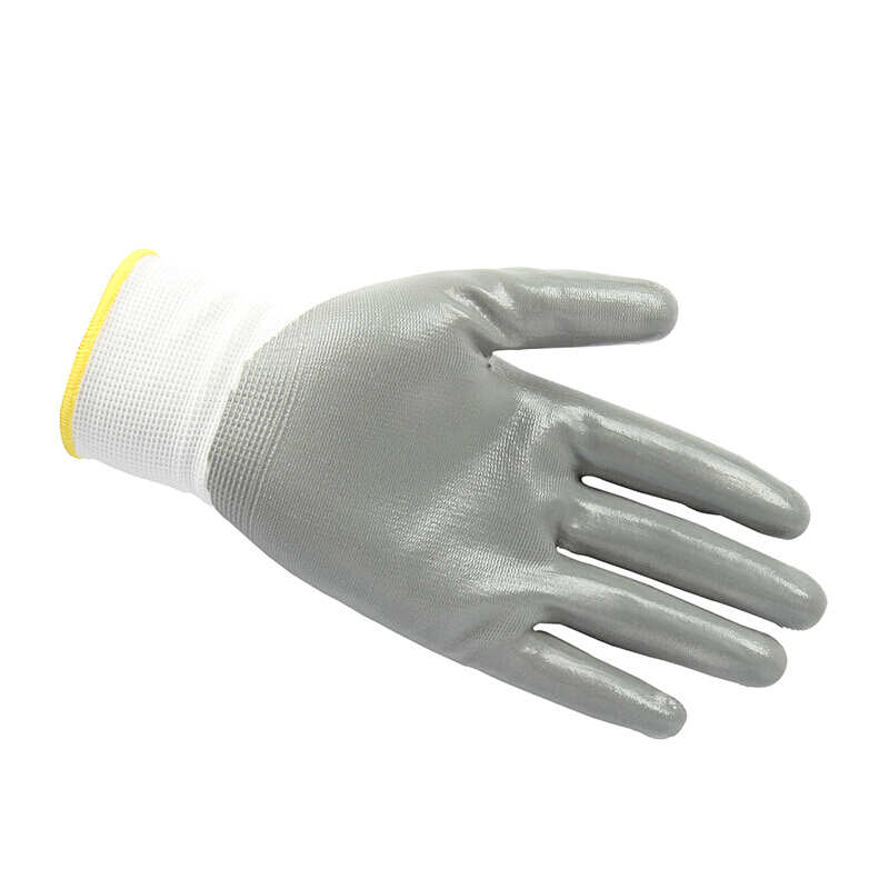 霍尼韦尔(Honeywell)2232230CN POLYTRIL TM耐油丁腈涂层尼龙芯工作手套9码10副