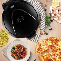 美的（Midea）煎烤盘JHN30F 多功能双面加热家用煎烤机烙饼机机械式电饼铛