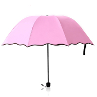 语素生活 定制黑胶遇水开花晴雨伞