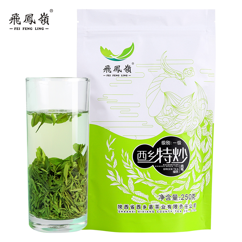 飞凤岭 西乡特炒绿茶一级 250g/袋