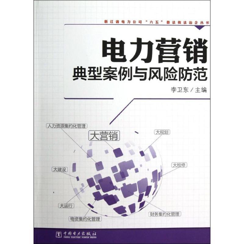 正版新书】电力营销典型案例与风险防范/浙江省电力公司六五普法