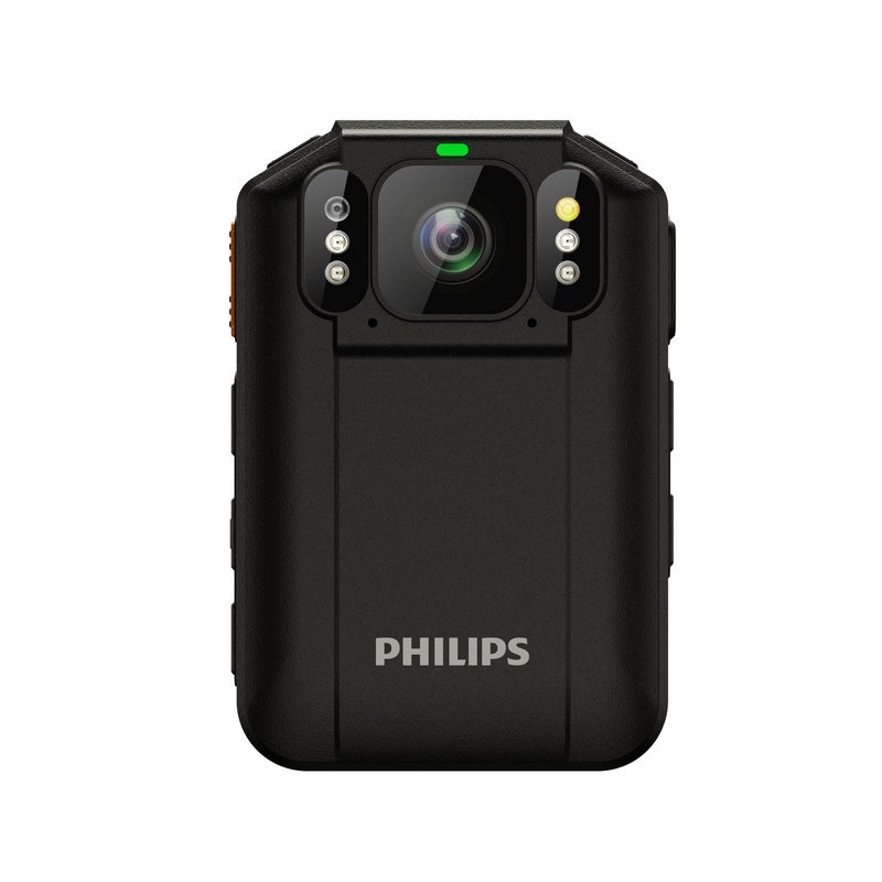 飞利浦(PHILIPS)VTR-8410双摄执法记录仪高清夜视随身录像仪4G远程实时回传 64G高清大图