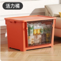 铁青前开式收纳工具盒 活力橘