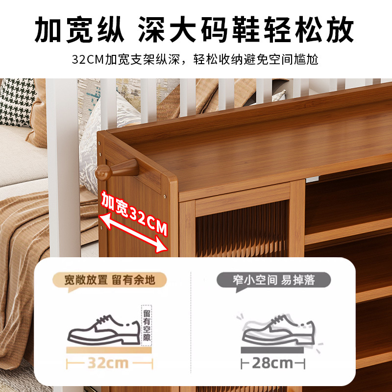 鞋柜门口家用室内简易鞋架子多层入户收纳神器省空间宿舍出租屋用高清大图