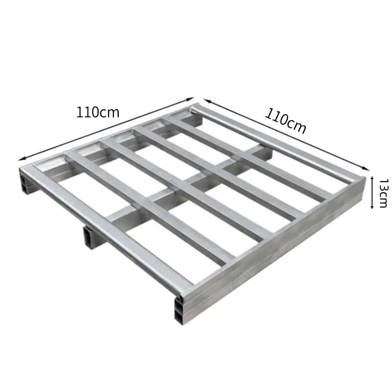 鑫木樽钢制托盘110*110*13cm个高清大图